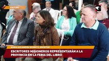 Escritores Misioneros representarán a la provincia en la feria del libro