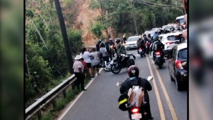 tn7-Oficial de Fuerza Pública y funcionario municipal mueren tras choque de motos en Puriscal-050523
