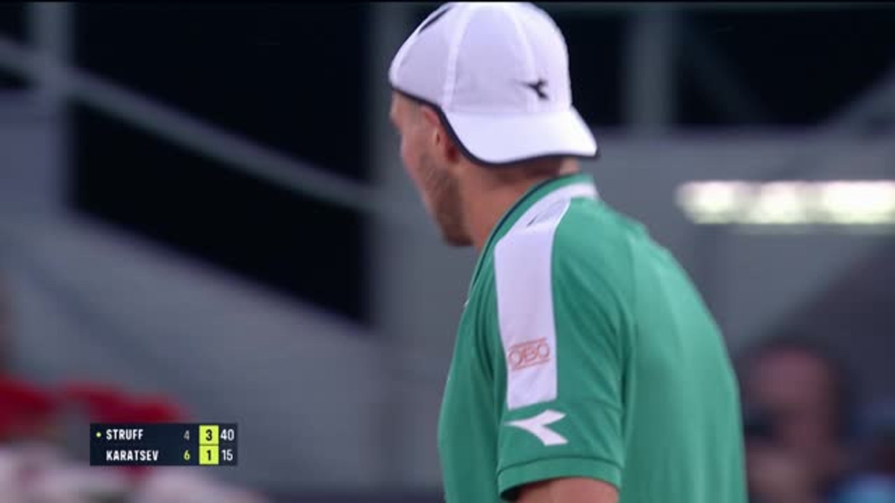 Struff continues dream run to make Madrid final