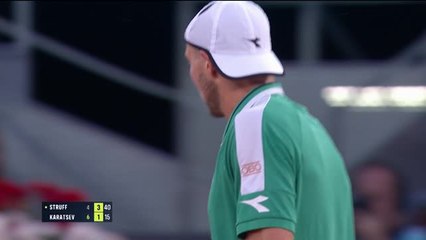 Struff continues dream run to make Madrid final