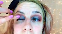 HOW TO Metallic Smokey Eye Makeup Tutorial for Small Hooded Eyes! PLUS Tips 2 Make Them Look BIG!