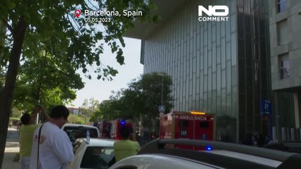 «مرد عنکبوتی فرانسوی» از آسمان‌خراش بارسلون بالا رفت