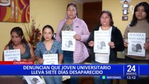 Chorrillos: denuncian que joven universitario lleva siete días desaparecido