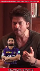 Shah Rukh Khan PROMISE to Rinku Singh after 5 Sixes Match! | Shah Rukh Khan SRK News #shorts