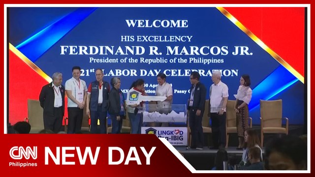 Marcos vows to create more jobs, better opportunities for workers