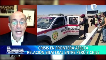 Crisis en frontera Perú-Chile afecta relación bilateral entre ambos países