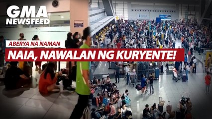NAIA, nawalan ng kuryente! | GMA News Feed
