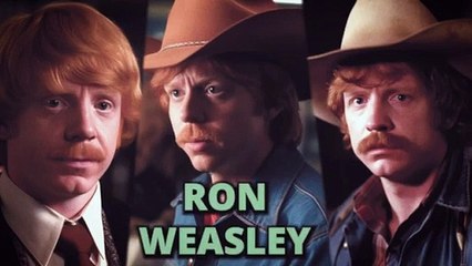 Harry Potter in Dallas style