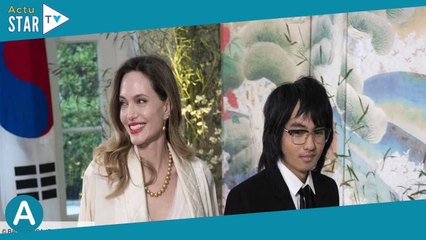 Angelina Jolie avec son fils Maddox à la Maison-Blanche, il a bien grandi !