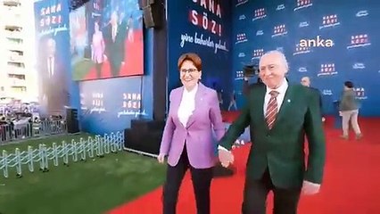 Akşener, eşiyle ilk defa poz verdi: "Herkes eşiyle çıkınca ben de kocamı getireyim dedim"