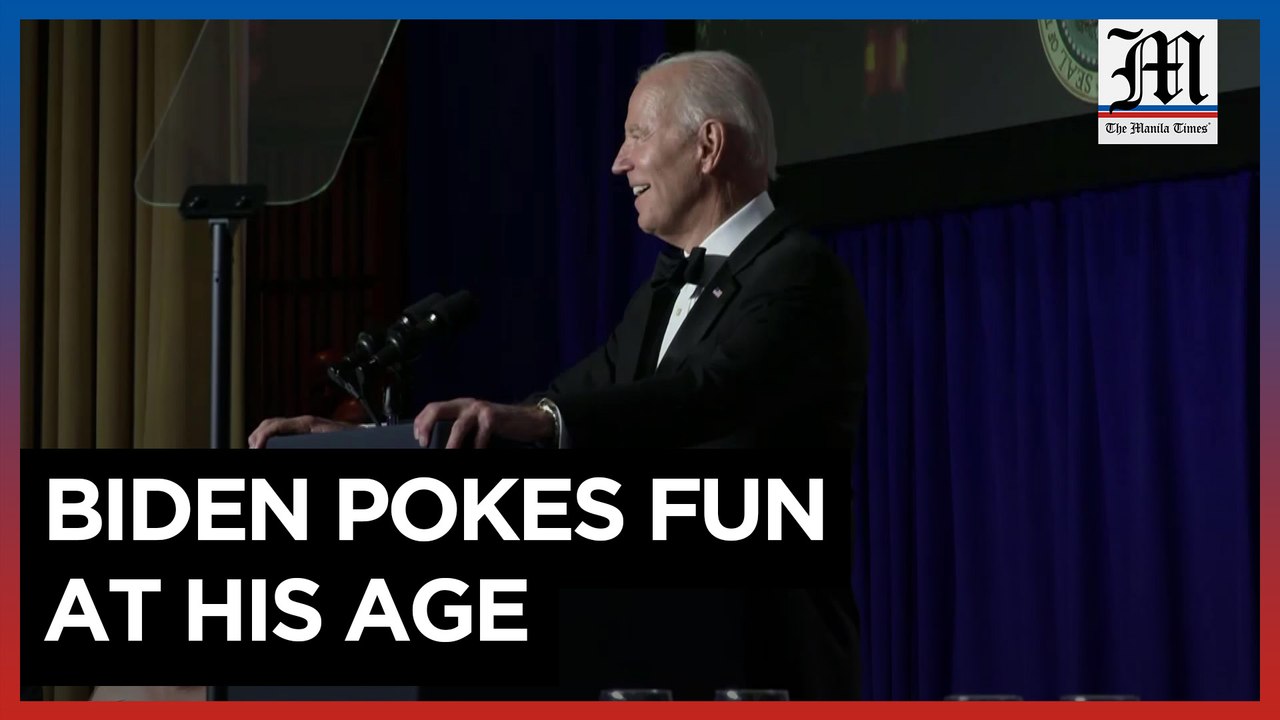 Biden laughs off age gags at White House Correspondents' dinner