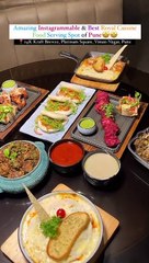 Amazing Instagrammable & Best Royal Cuisine Food Serving Spot of Pune City.