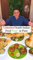 Unlimited south indian food for ₹199 in Pune