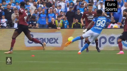 Napoli- Salernitana 1-1 Dia spoils Napoli’s party Goals & Highlights _ Serie A 2022-23