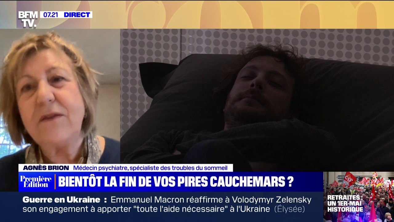 Cauchemars: Agnès Brion, psychiatre spécialiste des troubles du sommeil, explique la thérapie par répétition d'imagerie mentale