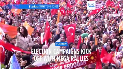 Recep Tayyip Erdogan addresses supporters after reports of health concerns