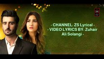 Dil e Gumshuda (LYRICS) Full Song - New Ost - Best Pakistani Drama - Nabeel Shoukat - ZS Lyrical