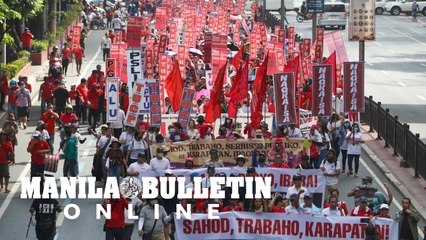 Labor groups demand for livable wage, reject charter change