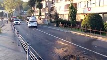 Beykoz’da iki araç kafa kafaya çarpıştı: 2 yaralı