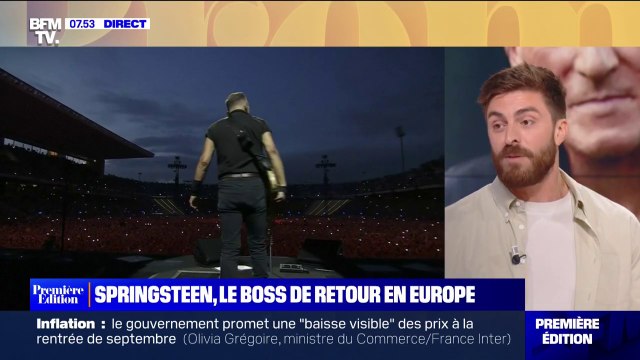 Bruce Springsteen a débuté sa tournée européenne