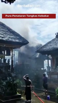 Pura Penataran Tangkas Kebakaran Telah terjadi kebakaran di Pura Penataran Tangkas, Gianyar, Senin (1/5/). Saat ini sudah dalam penanganan petugas