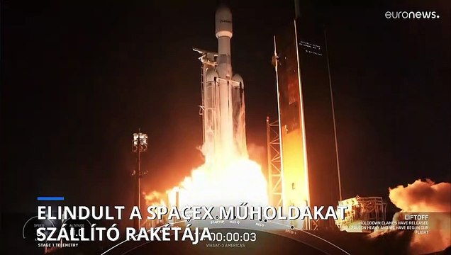 Elindult az eddigi legnagyobb kapacitású műhold a Földről