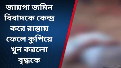 রায়দিঘী : রাস্তায় ফেলে কুপিয়ে খুন এক বৃদ্ধ!