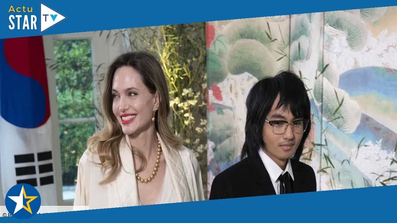 Angelina Jolie avec son fils Maddox à la Maison-Blanche, il a bien grandi !