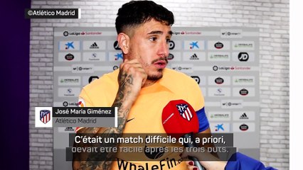 Giménez : “Le match aurait dû être facile après les 3 buts”