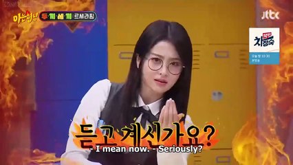 Yunjin's life in NY, "Think of Me" by Yunjin, Kim Chae Won the lovely leader | KNOWING BROS EP 381