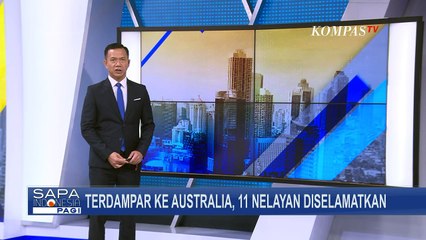 Detik-Detik Rekaman Tim Penyelamatan Otoritas Australia saat Temukan 11 Nelayan Asal Indonesia