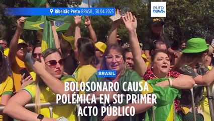 Brasil | Bolsonaro causa polémica en su primer acto público desde su llegada de EE. UU.