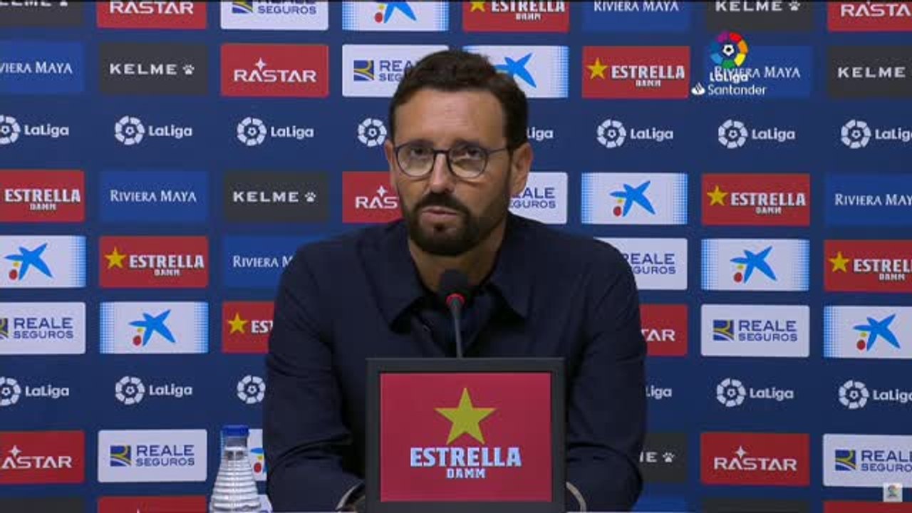 Bordalás: "El equipo ha querido, pero ha habido fases en que no hemos podido"