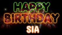 SIA Happy Birthday Song – Happy Birthday SIA - Happy Birthday Song - SIA birthday song