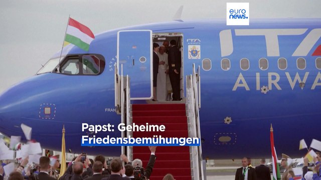 Krieg in der Ukraine: Papst Franziskus über geheime Friedensbemühungen