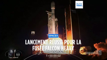 SpaceX fait enfin décoller sa fusée géante Falcon 9 Heavy et déploie trois nouveaux satellites