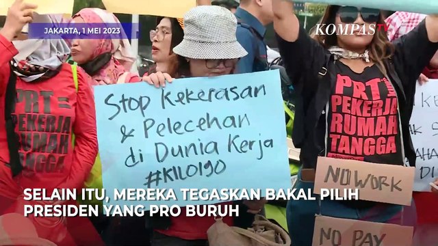 6 Tuntutan Buruh di Aksi May Day 2023: Cabut Omnibuslaw hingga Pilih Presiden Pro Buruh!