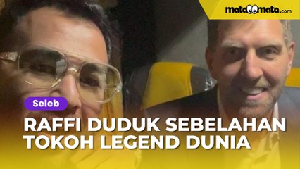 Raffi Ahmad Duduk Sebelahan Tokoh Legend Dunia, Kemampuan Bahasa Inggris Disorot