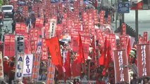 Miles de trabajadores toman las calles de Manila para celebrar el 1 de mayo