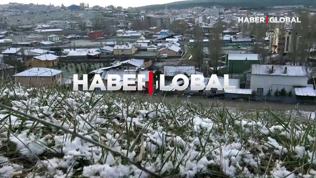 O ilçeye mayıs ayının ilk gününde kar yağdı