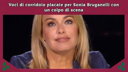 Voci di corridoio placate per Sonia Bruganelli con un colpo di scena