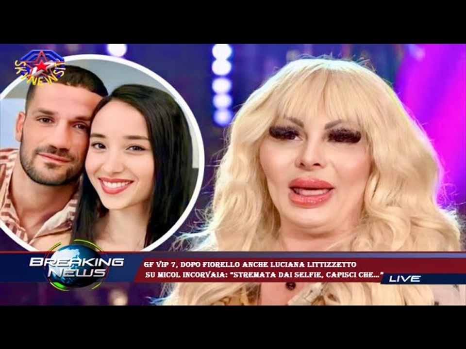 Gf Vip 7, dopo Fiorello anche Luciana Littizzetto  su Micol Incorvaia: “Stremata dai selfie, capisci