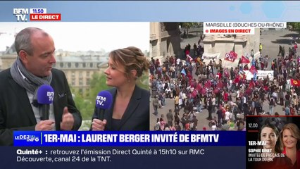 Invitation des syndicats à Matignon: Laurent Berger souhaite "construire des propositions communes en intersyndicale"