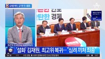 ‘설화’ 김재원, 최고위 복귀…與 윤리위, 징계 수위는?