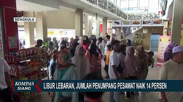 Arus Balik Lebaran 2023, 30.250 Penumpang Lewati Bandara Fatmawati Soekarno Bengkulu