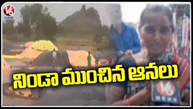 Heavy Rains Creates Huge Loss For Farmers All Over State, Demands Govt For Compensation | V6 News