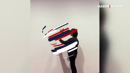 Kahvaltı yapamayan aç öğrenci sanat eserini yedi