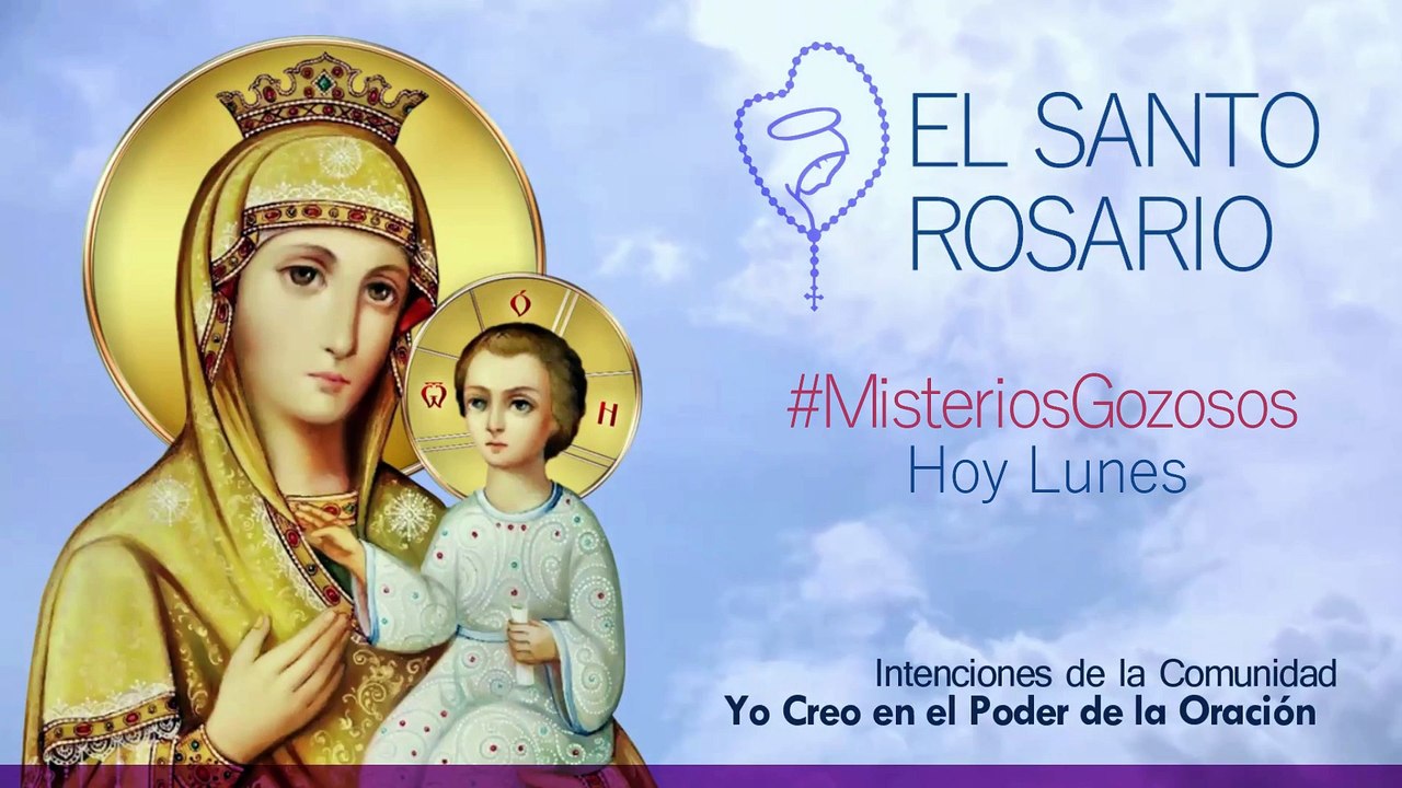 Santo Rosario corto hoy lunes 01 de mayo de 2023