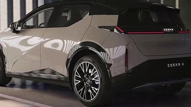 Le SUV urbain électrique Zeekr X annonce une autonomie d'environ 440 km