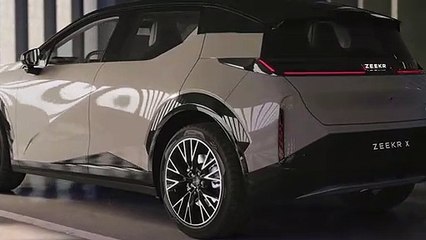 Le SUV urbain électrique Zeekr X annonce une autonomie d'environ 440 km